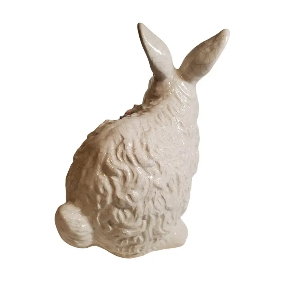 Rabbit Ceramic Figurine - Lot of 2 - 7